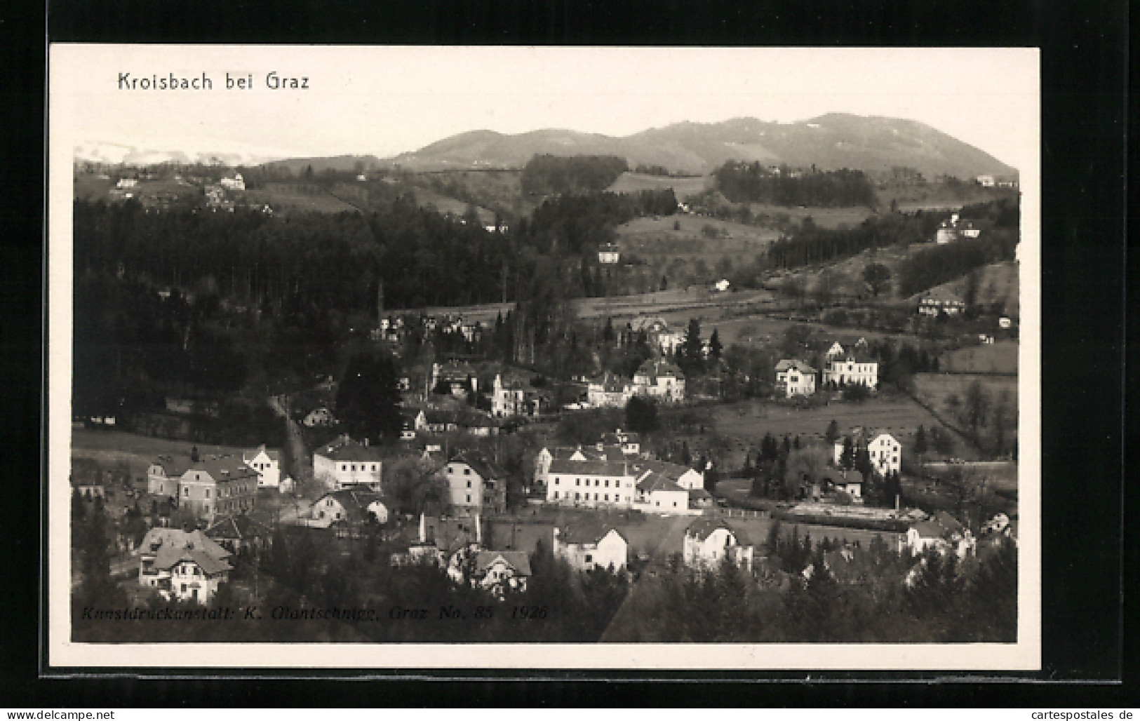 AK Graz, Blick über Kroisbach  - Sonstige & Ohne Zuordnung