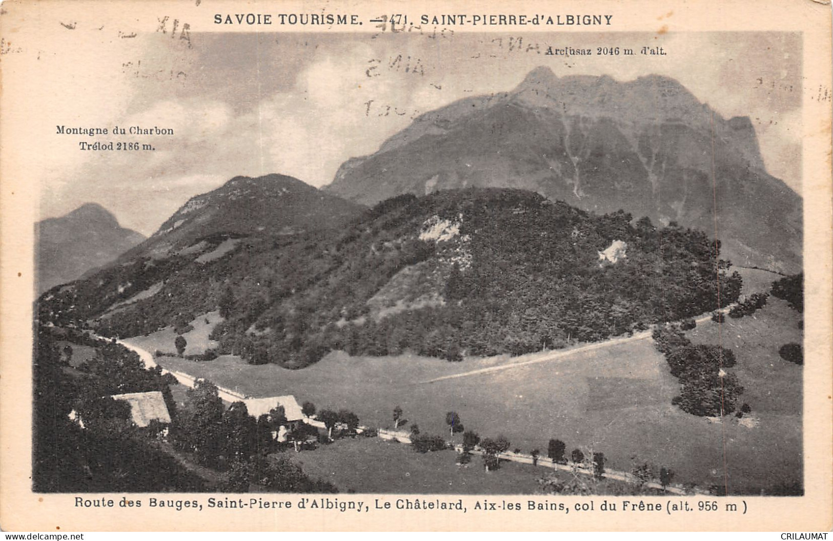 73-SAINT PIERRE D ALBIGNY-N°T5089-B/0225 - Saint Pierre D'Albigny