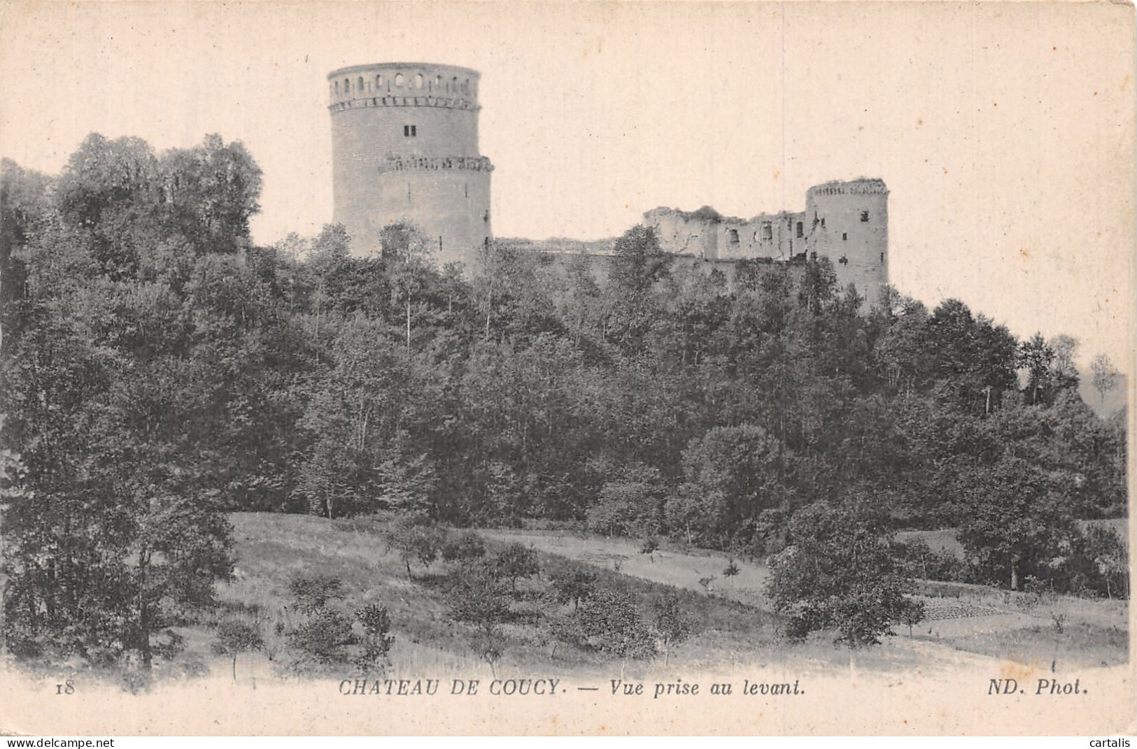 02-CHATEAU DE COUCY-N°4459-H/0237 - Autres & Non Classés