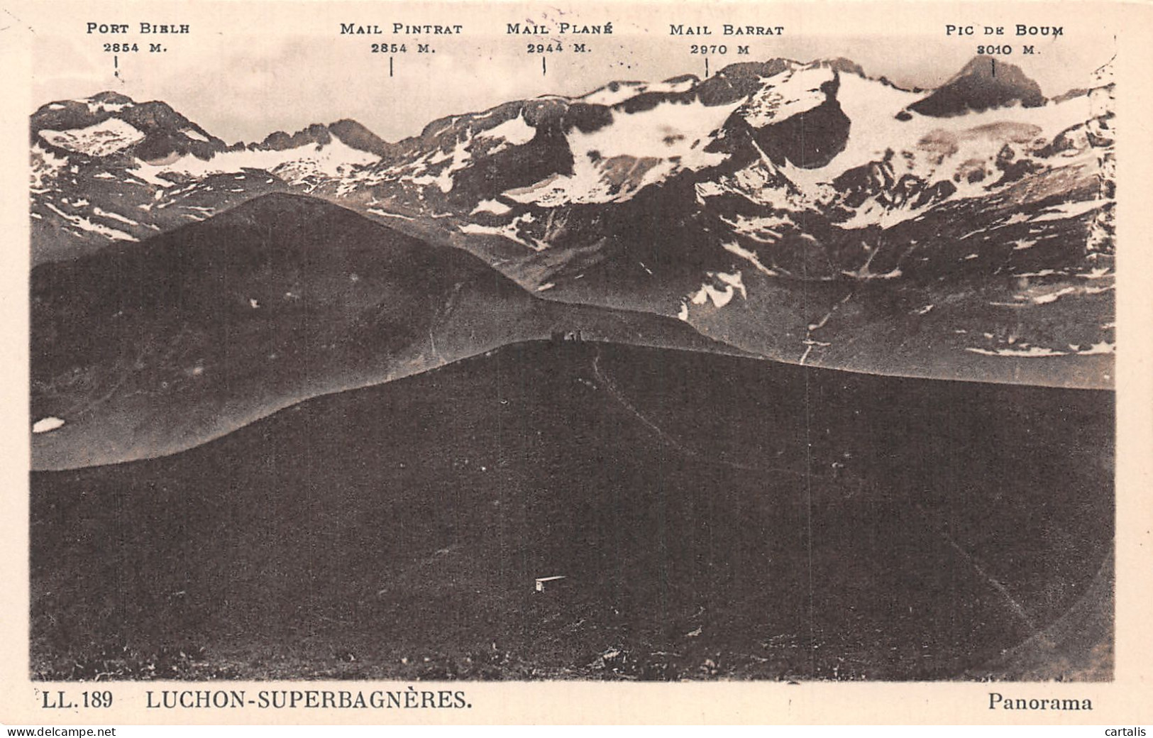 31-LUCHON SUPERBAGNERES-N°4459-H/0165 - Luchon