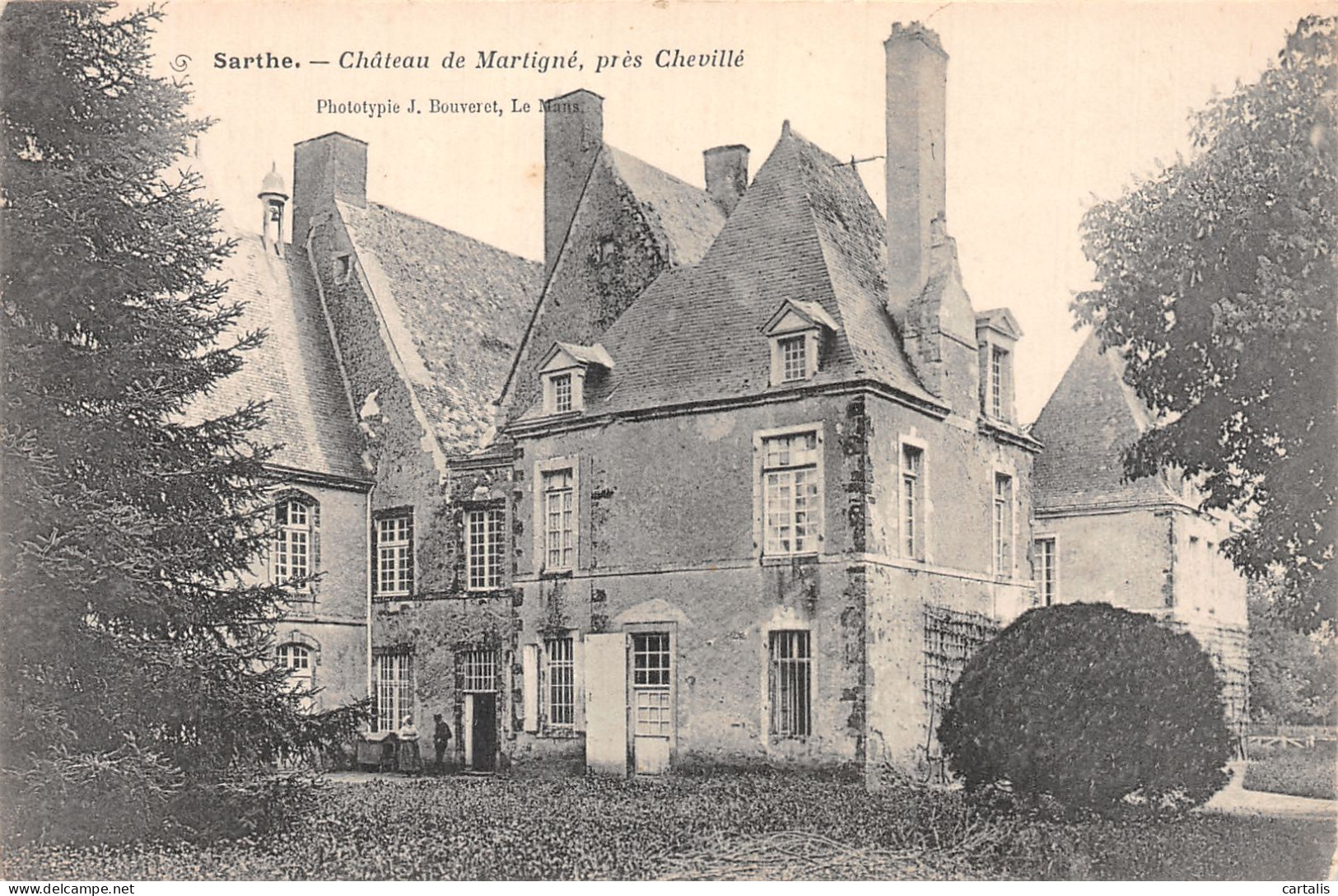 72-CHATEAU DE MARTIGNE-N°4459-H/0003 - Other & Unclassified