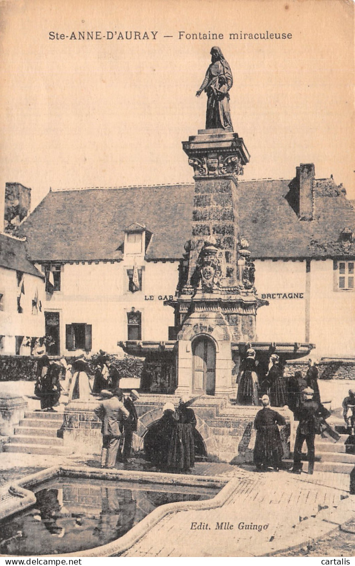 56-SAINTE ANNE D AURAY-N°4459-G/0255 - Sainte Anne D'Auray