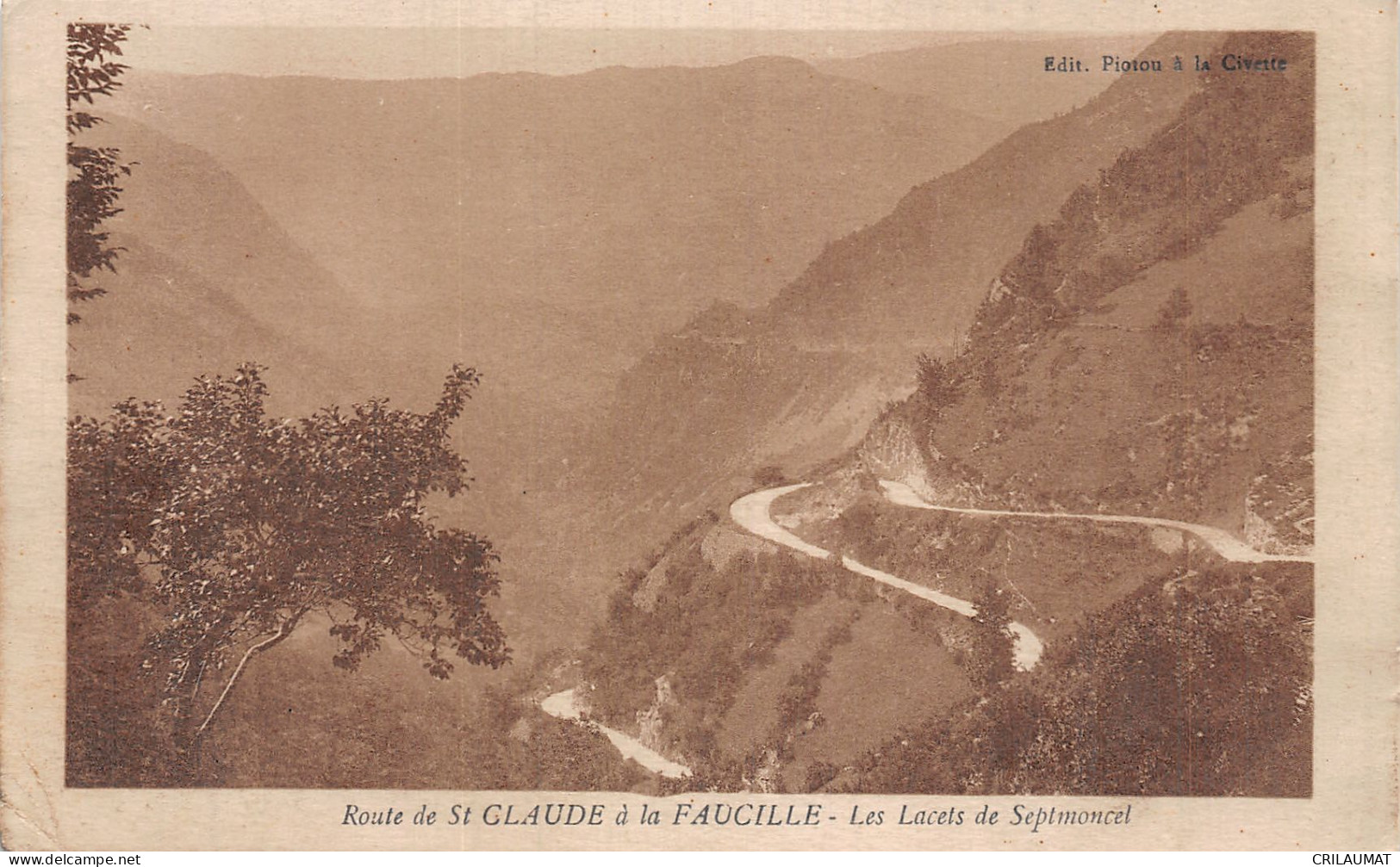 39-LA FAUCILLE-N°T5089-G/0107 - Other & Unclassified