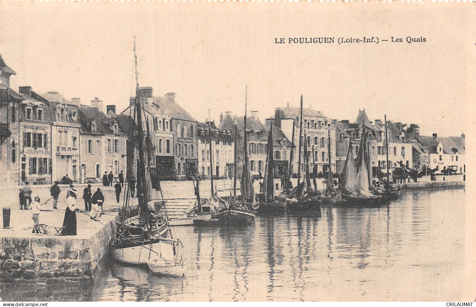 44-LE POULIGUEN-N°T5089-G/0061 - Le Pouliguen