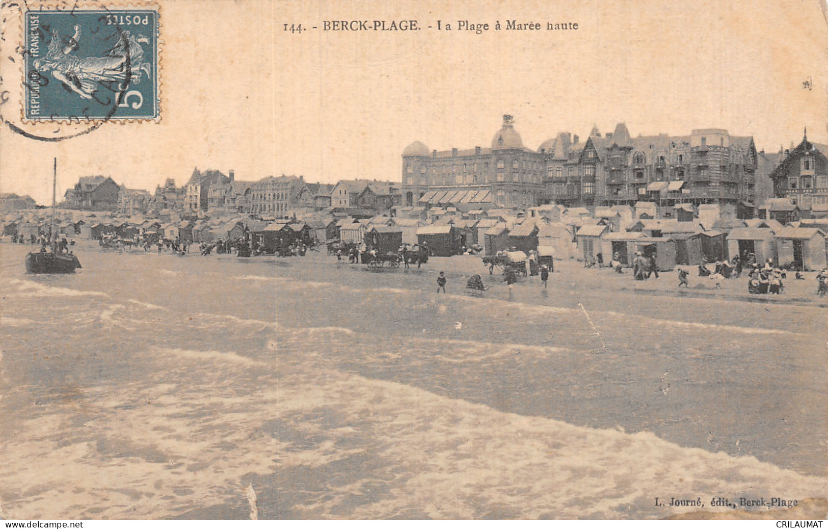 62-BERCK PLAGE-N°T5089-F/0373 - Berck