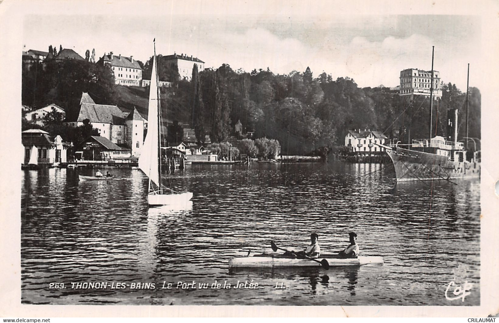 74-THONON LES BAINS-N°T5089-F/0337 - Thonon-les-Bains