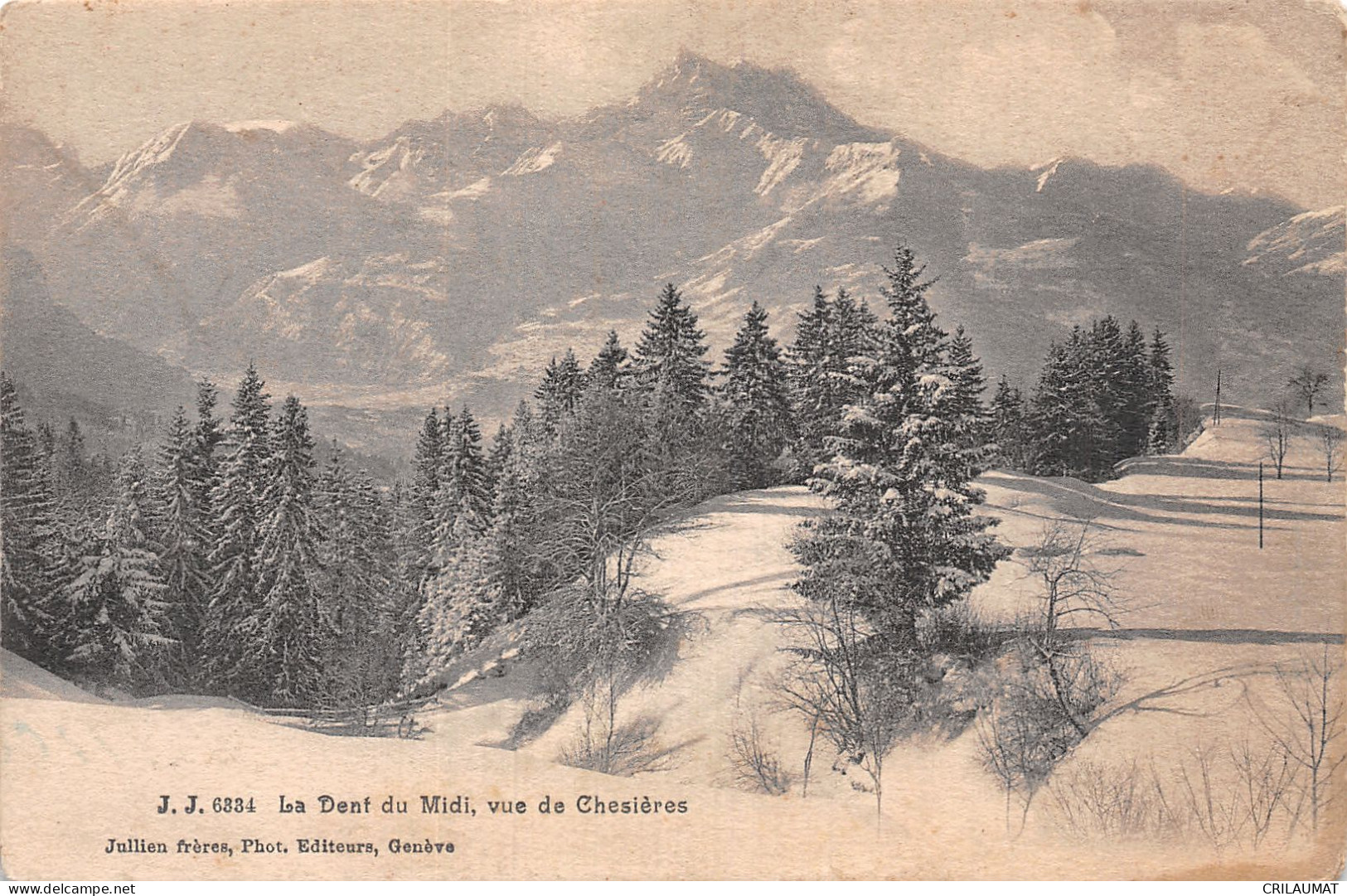 ET-SUISSE DENT DU MIDI-N°T5089-F/0033 - Otros & Sin Clasificación