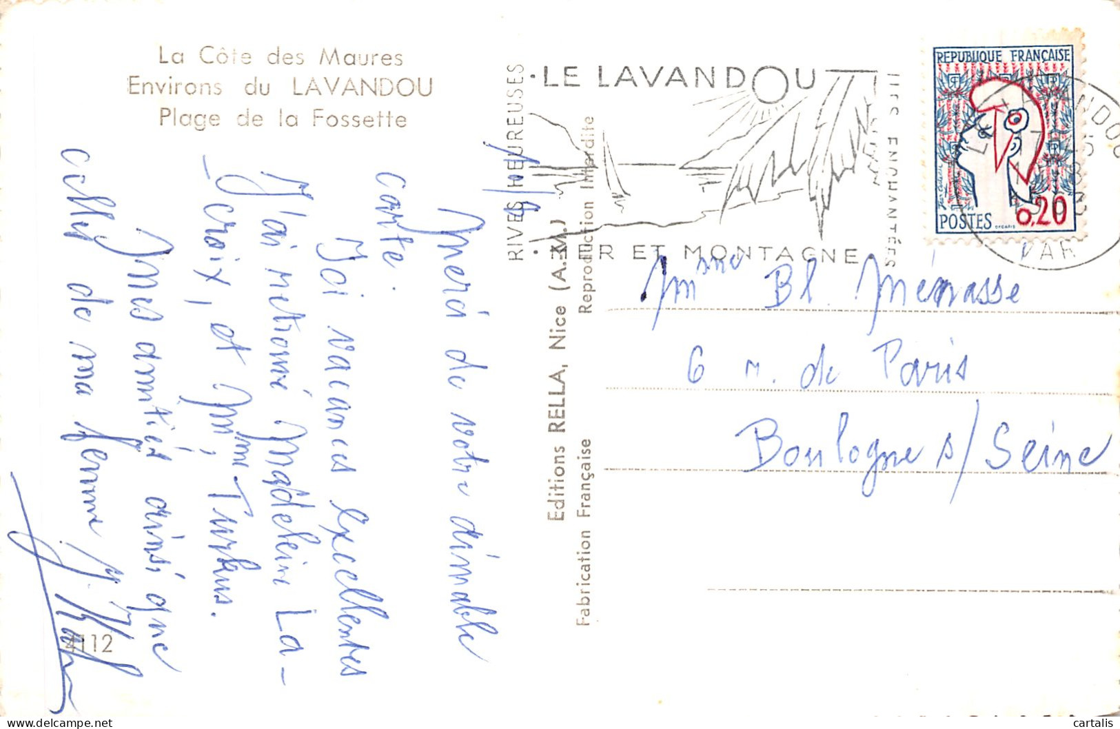 83-LE LAVANDOU-N°4460-C/0389 - Le Lavandou