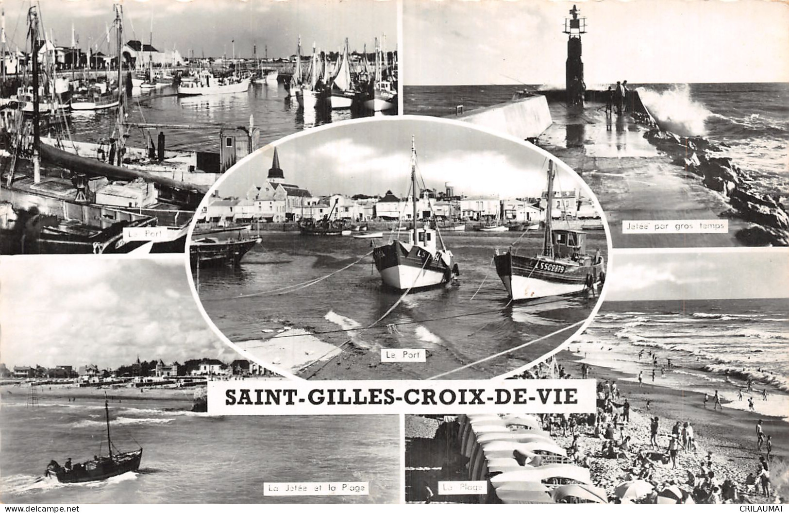 85-SAINT GILLES CROIX DE VIE-N°T5090-A/0377 - Saint Gilles Croix De Vie