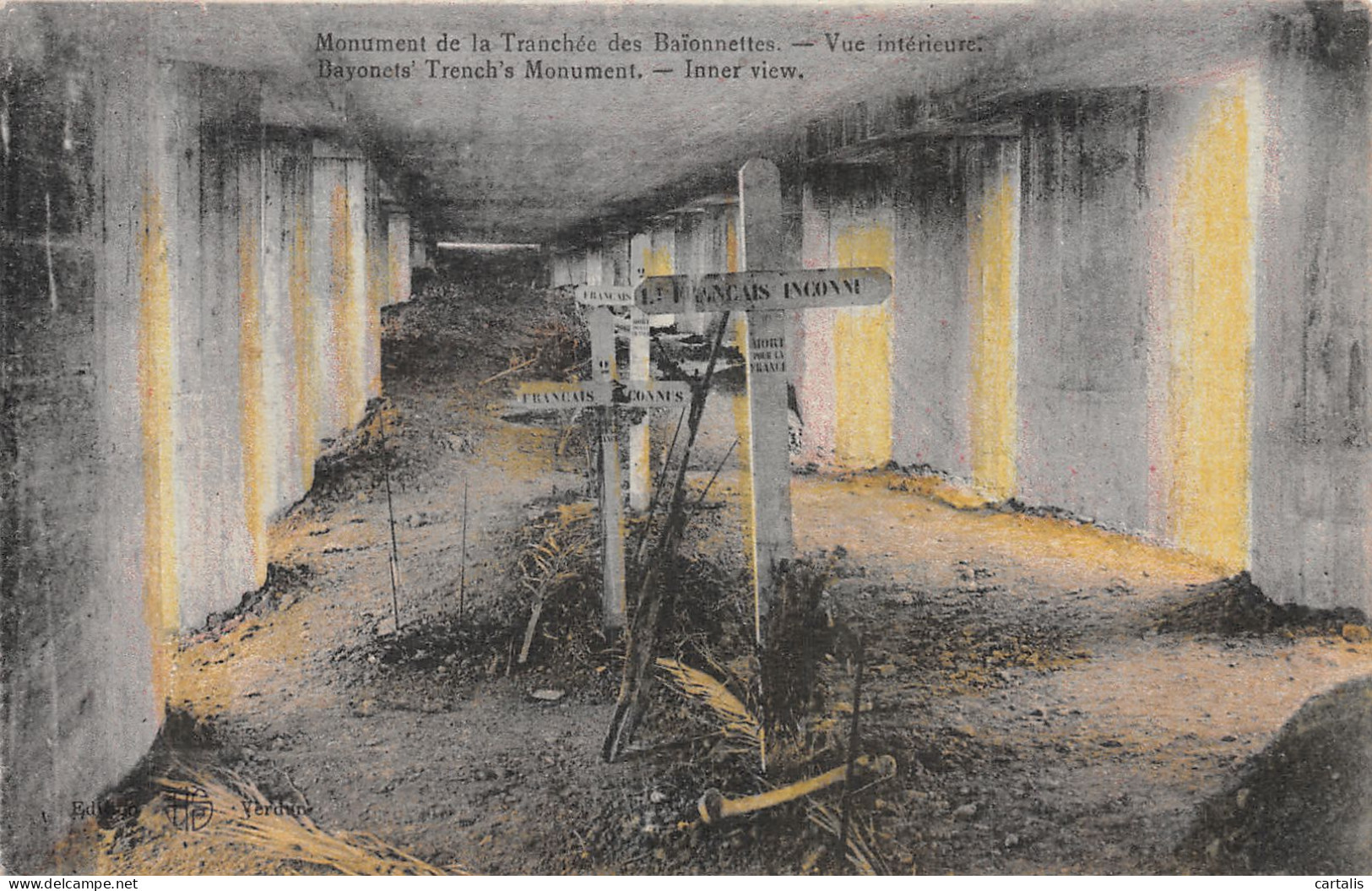 55-DOUAUMONT TRANCHEE DES BAIONNETTES-N°4460-B/0233 - Douaumont