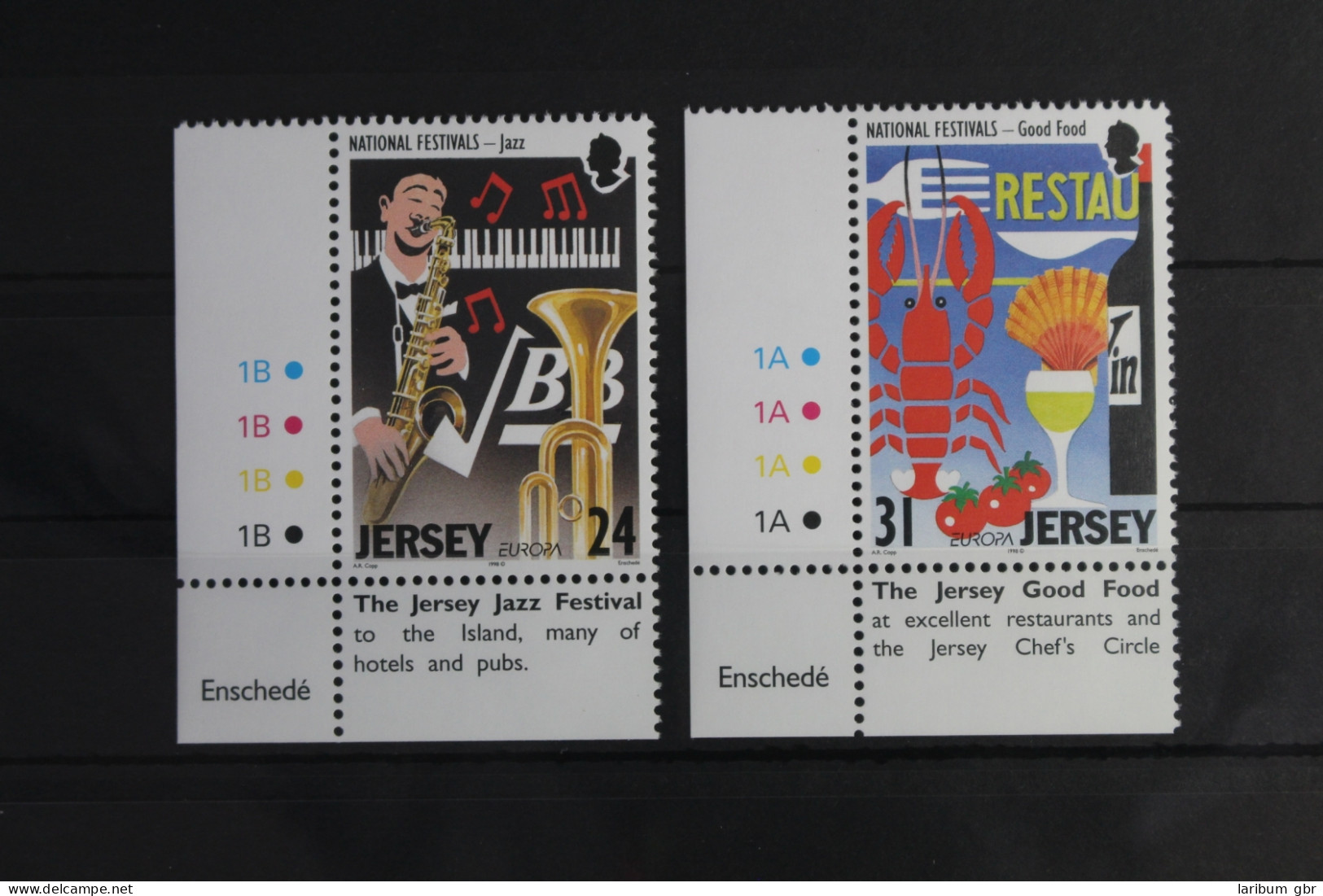 Großbritannien Jersey 827-830 Postfrisch Europa #VP864 - Other & Unclassified