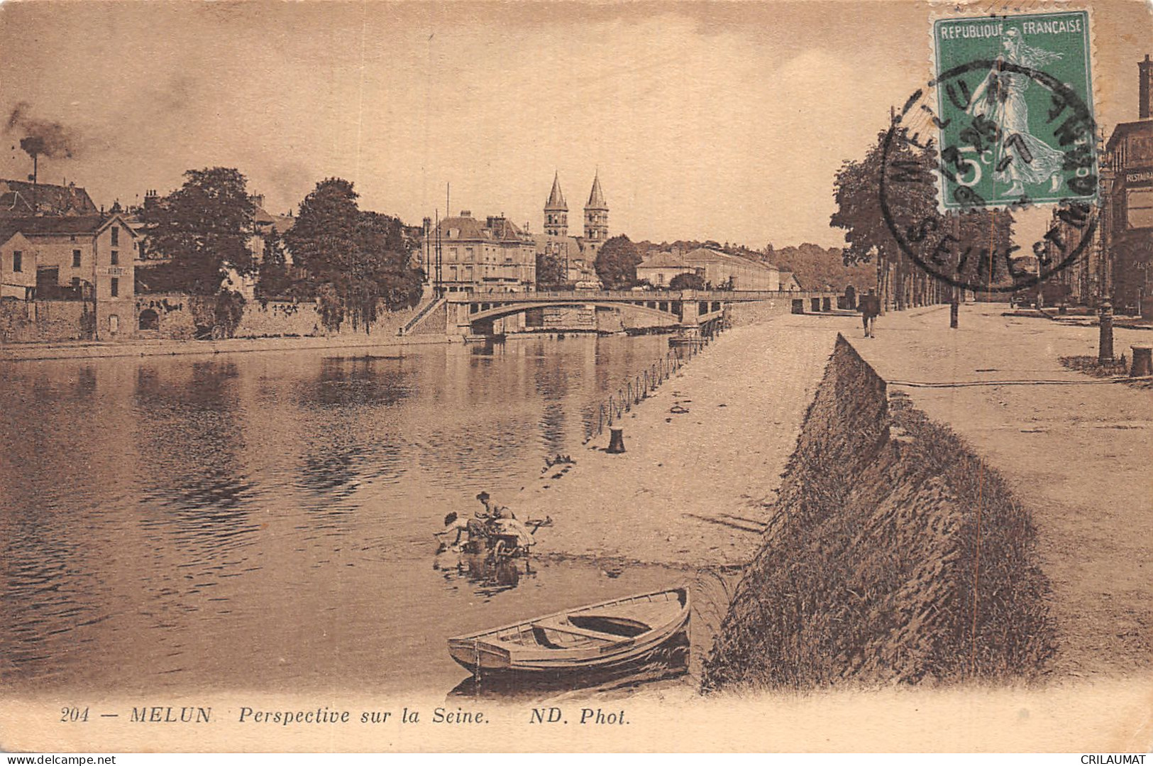 77-MELUN-N°T5090-A/0153 - Melun