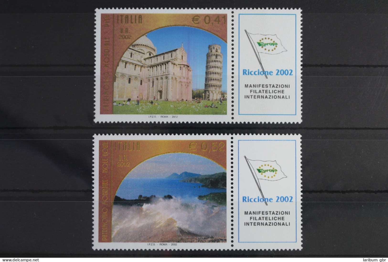 Italien 2860 Zf-2861 Zf Postfrisch Unesco #VS549 - Ohne Zuordnung