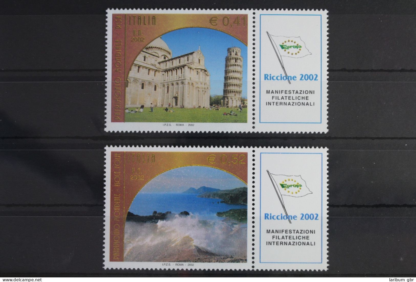 Italien 2860 Zf-2861 Zf Postfrisch Unesco #VS548 - Non Classés