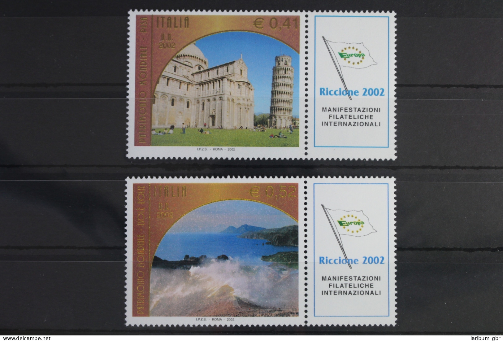 Italien 2860 Zf-2861 Zf Postfrisch Unesco #VS547 - Non Classés