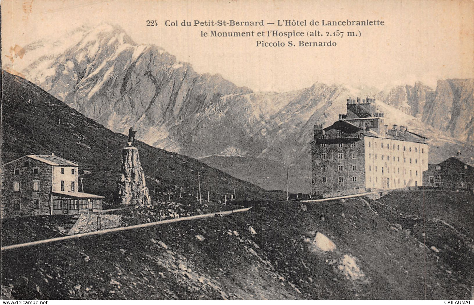 73-COL DU PETIT SAINT BERNARD-N°T5089-H/0385 - Autres & Non Classés