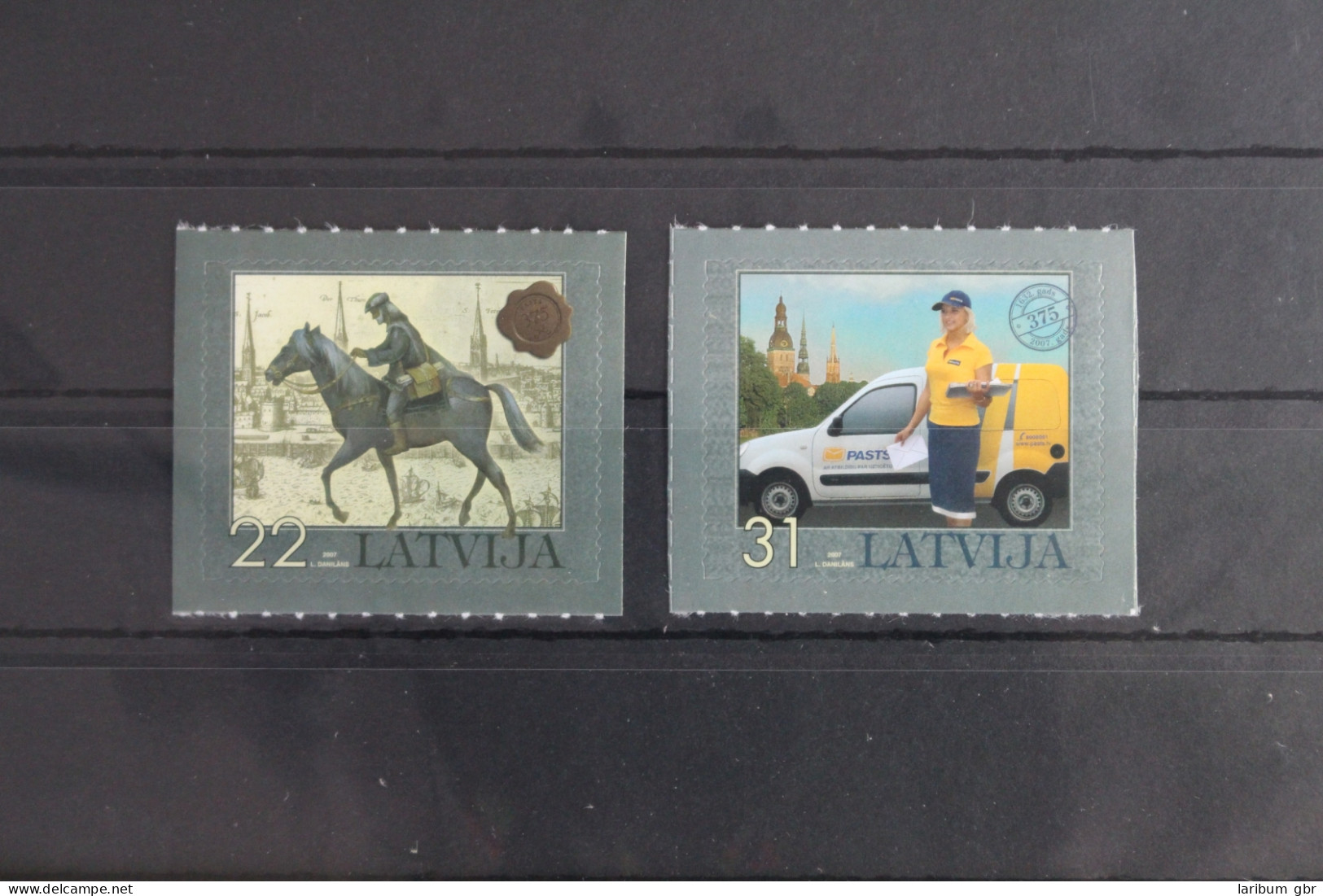 Lettland 711-712 Postfrisch #VO749 - Letonia