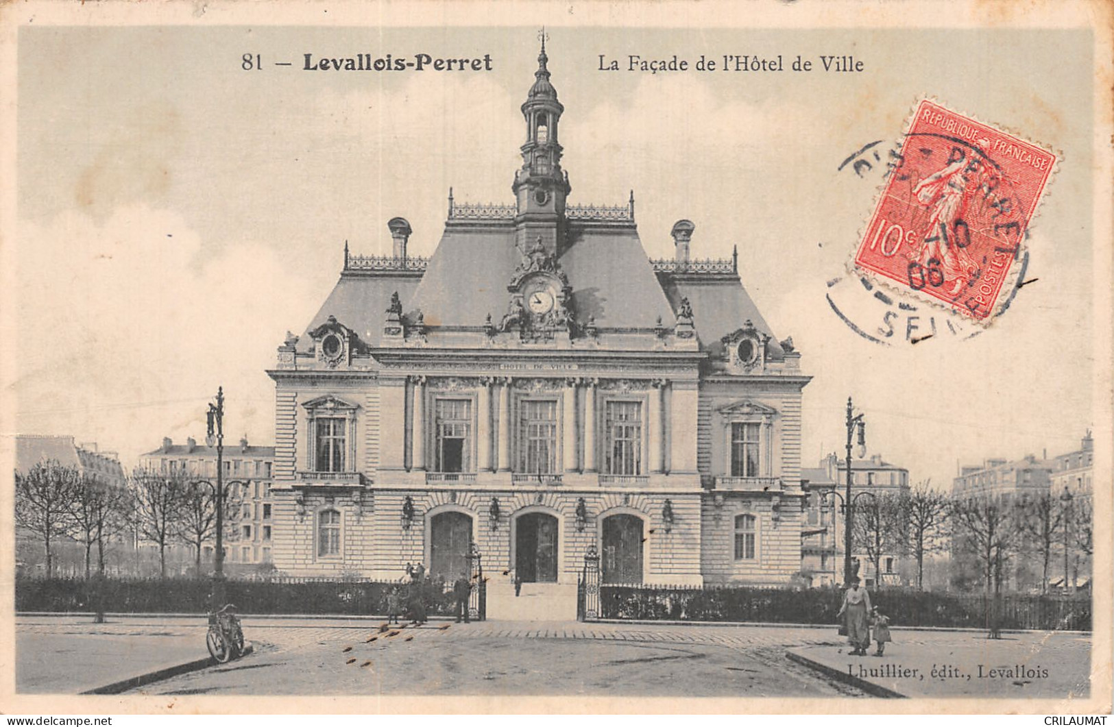 92-LEVALLOIS PERRET-N°T5089-H/0355 - Levallois Perret