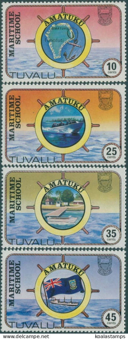 Tuvalu 1982 SG180-183 Maritime Set MNH - Tuvalu