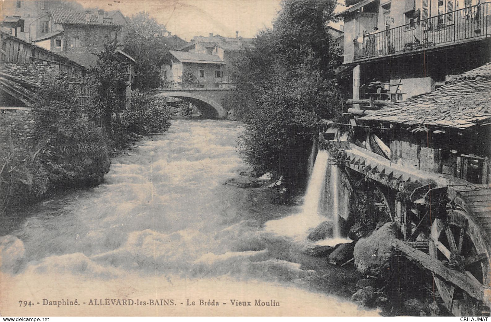 38-ALLEVARD LES BAINS-N°T5089-H/0091 - Allevard