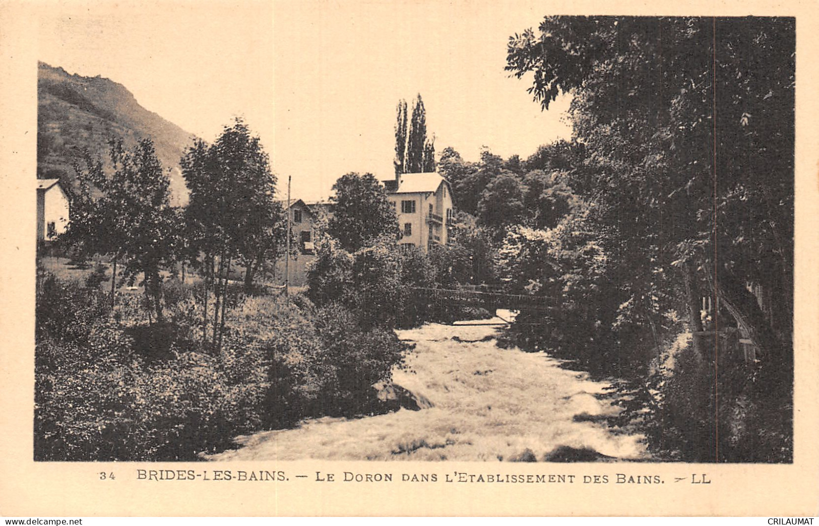 73-BRIDES LES BAINS-N°T5089-G/0189 - Brides Les Bains