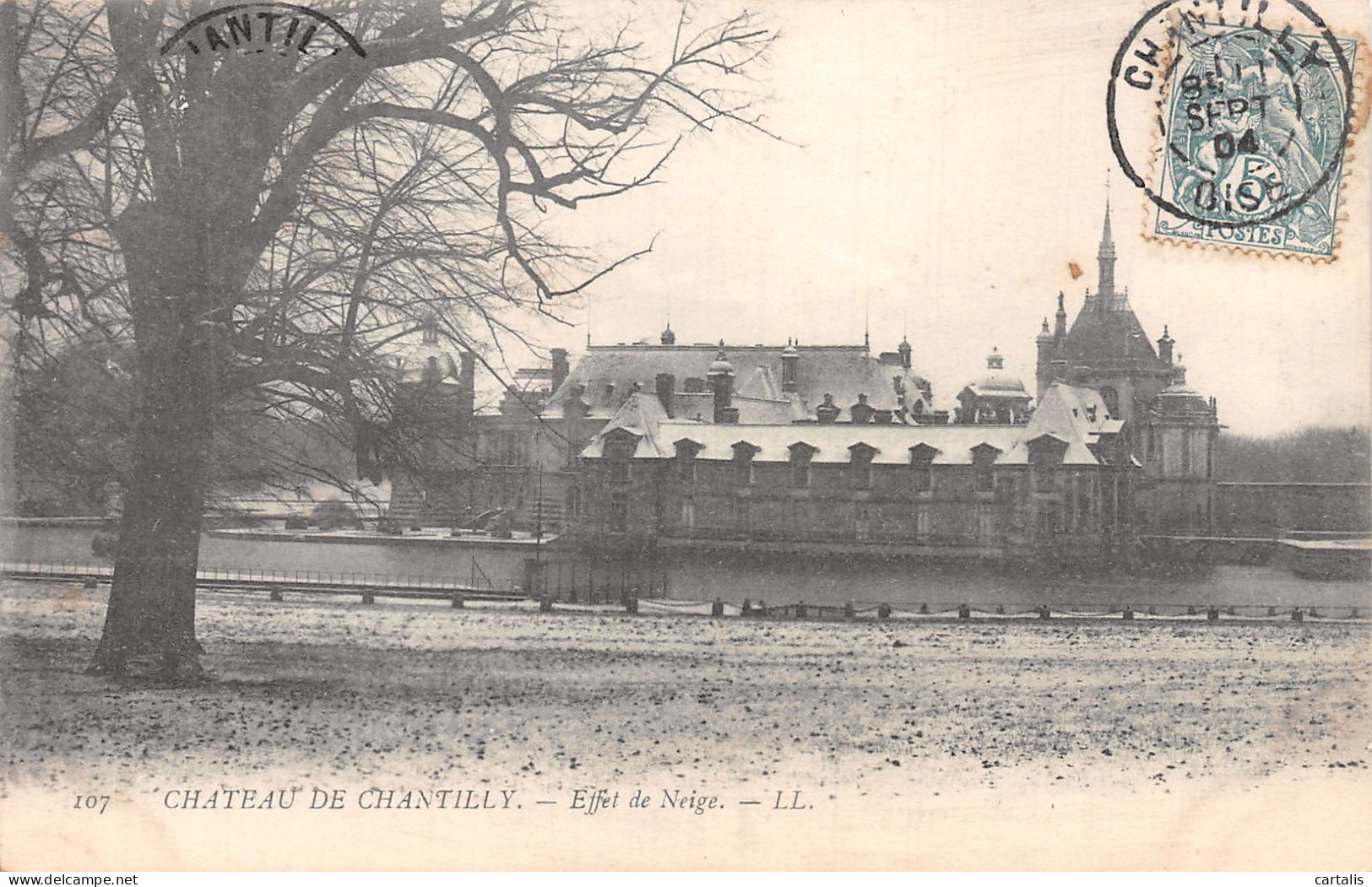 60-CHANTILLY-N°4460-F/0125 - Chantilly