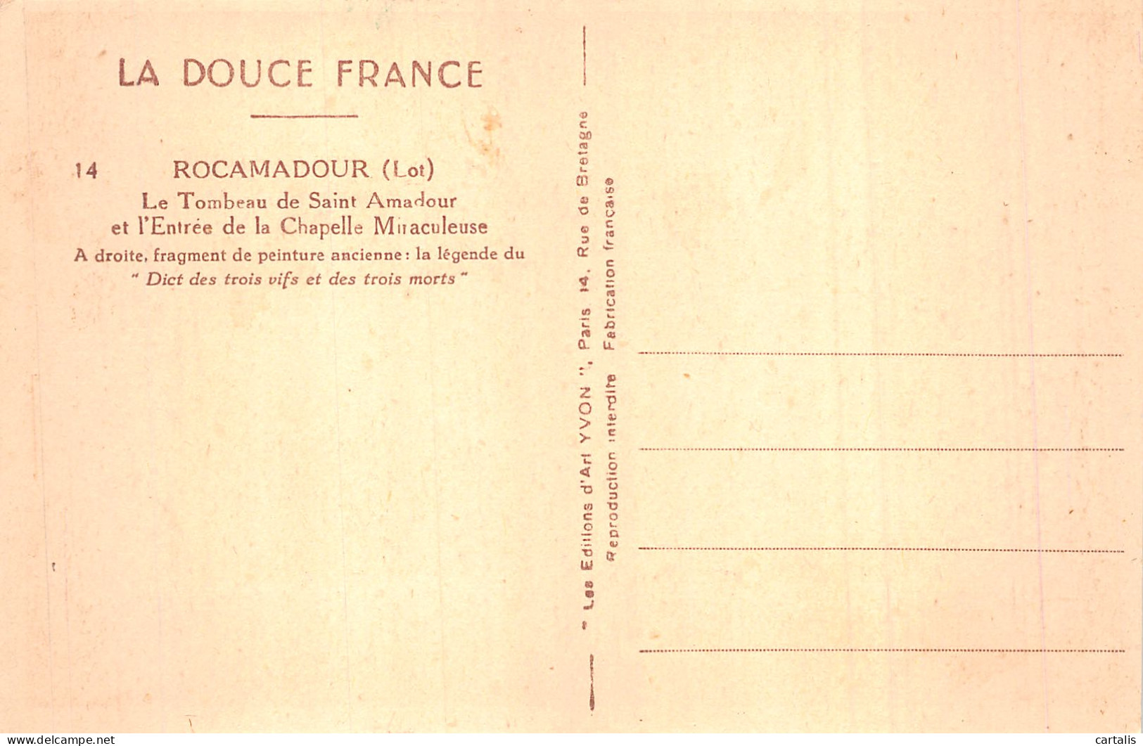 46-ROCAMADOUR-N°4460-E/0155 - Rocamadour