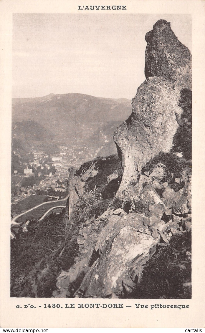 63-LE MONT DORE-N°4460-E/0117 - Le Mont Dore