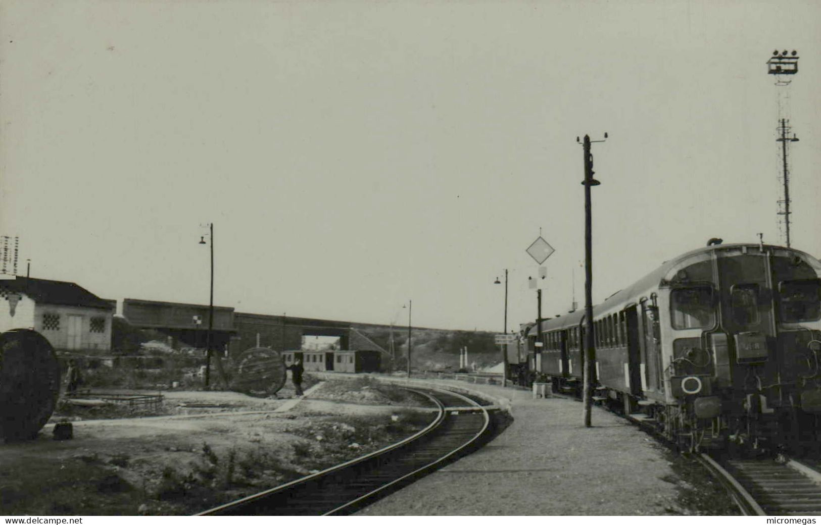 La Plaine Saint-Denis - Photo J. Gallet, 1955 - Trains