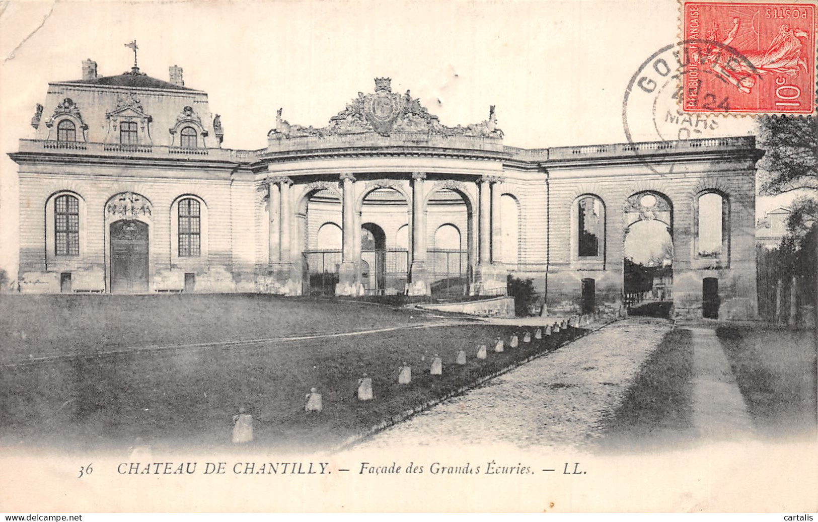 60-CHANTILLY-N°4460-D/0201 - Chantilly