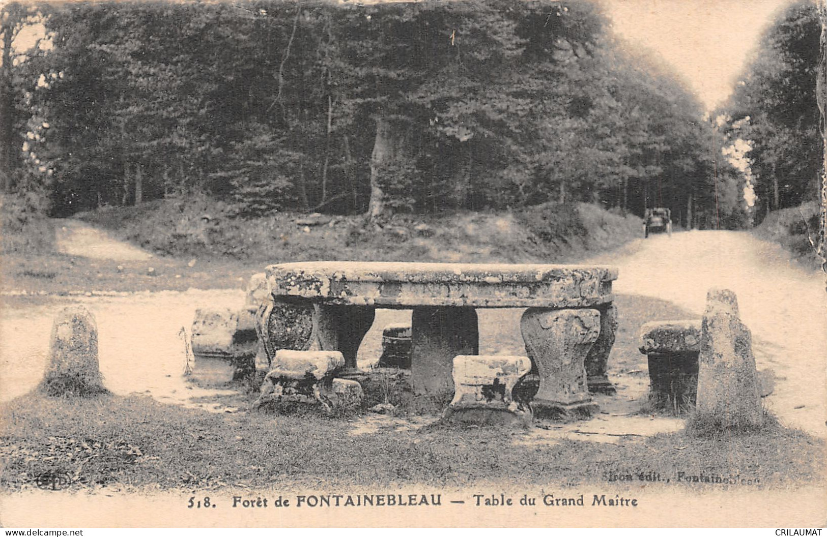 77-FONTAINEBLEAU LA FORET-N°T5090-C/0393 - Fontainebleau