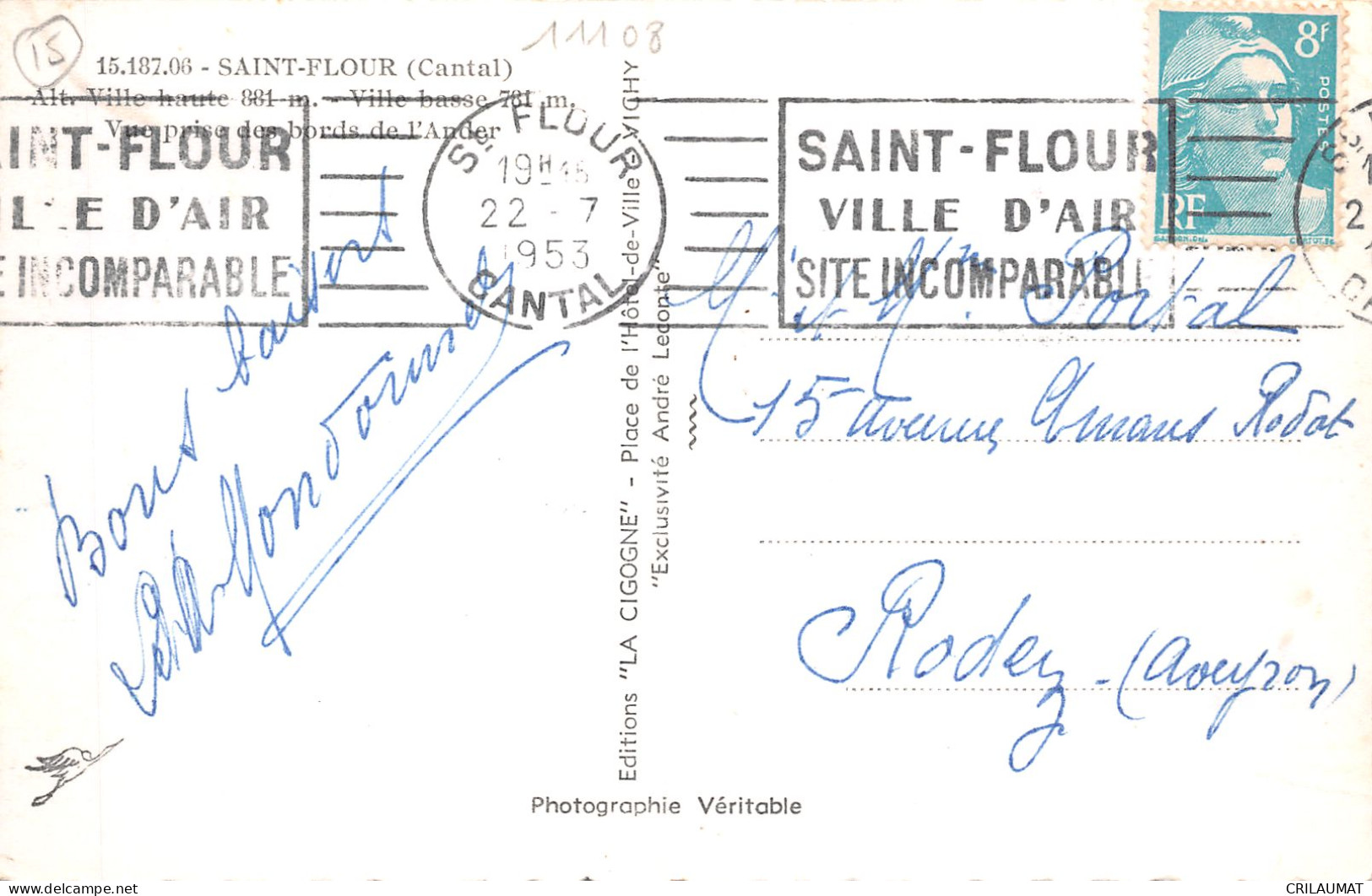 15-SAINT FLOUR-N°T5090-B/0093 - Saint Flour