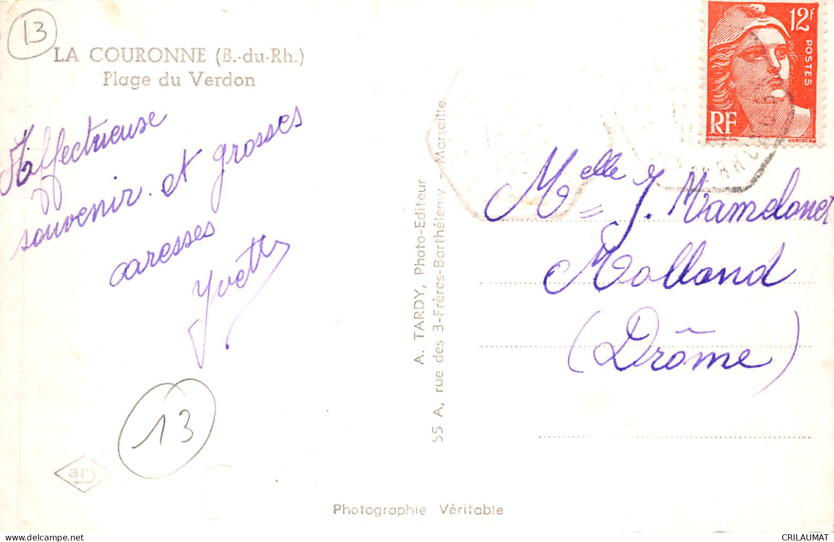 13-LA COURONNE-N°T5090-B/0023 - Other & Unclassified