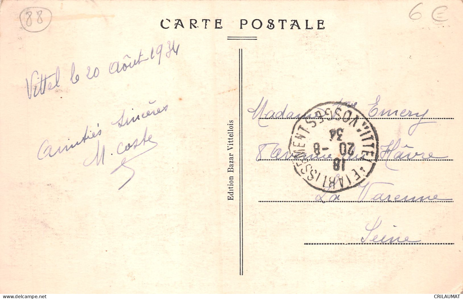 88-VITTEL-N°T5090-B/0015 - Contrexeville