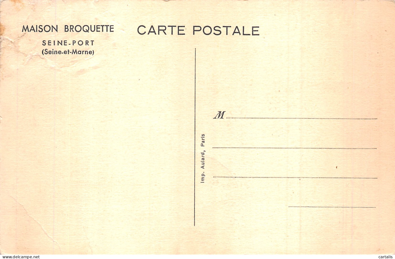 77-SEINE PORT-N°4461-A/0045 - Other & Unclassified