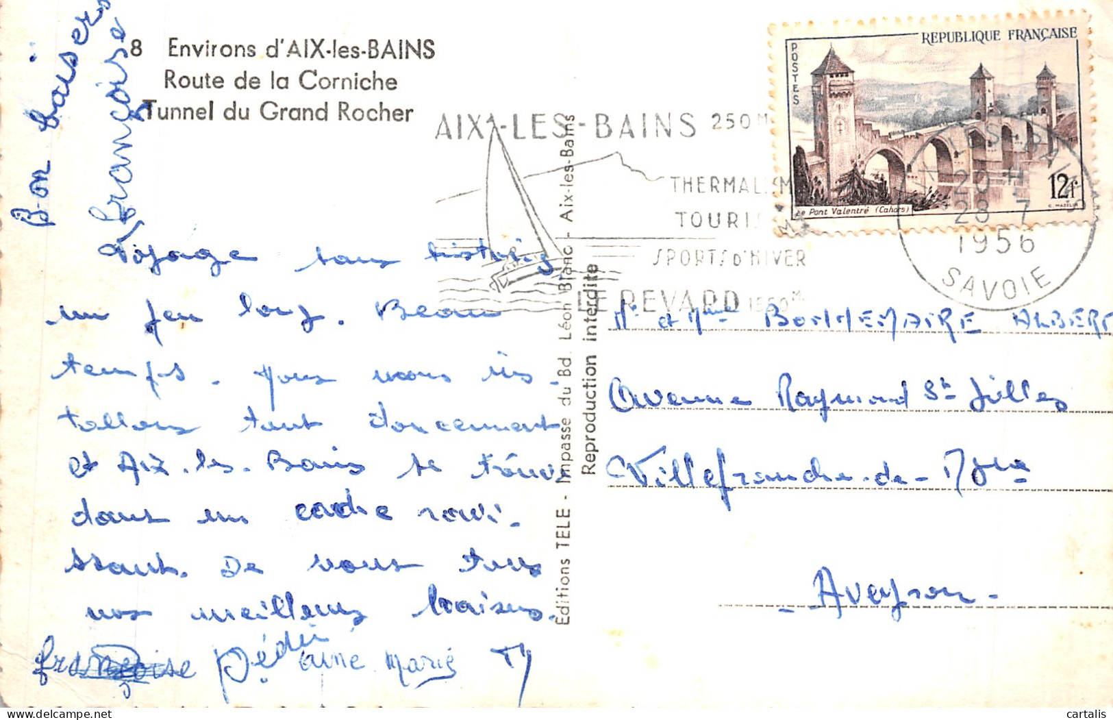 73-AIX LES BAINS-N°4460-H/0321 - Aix Les Bains