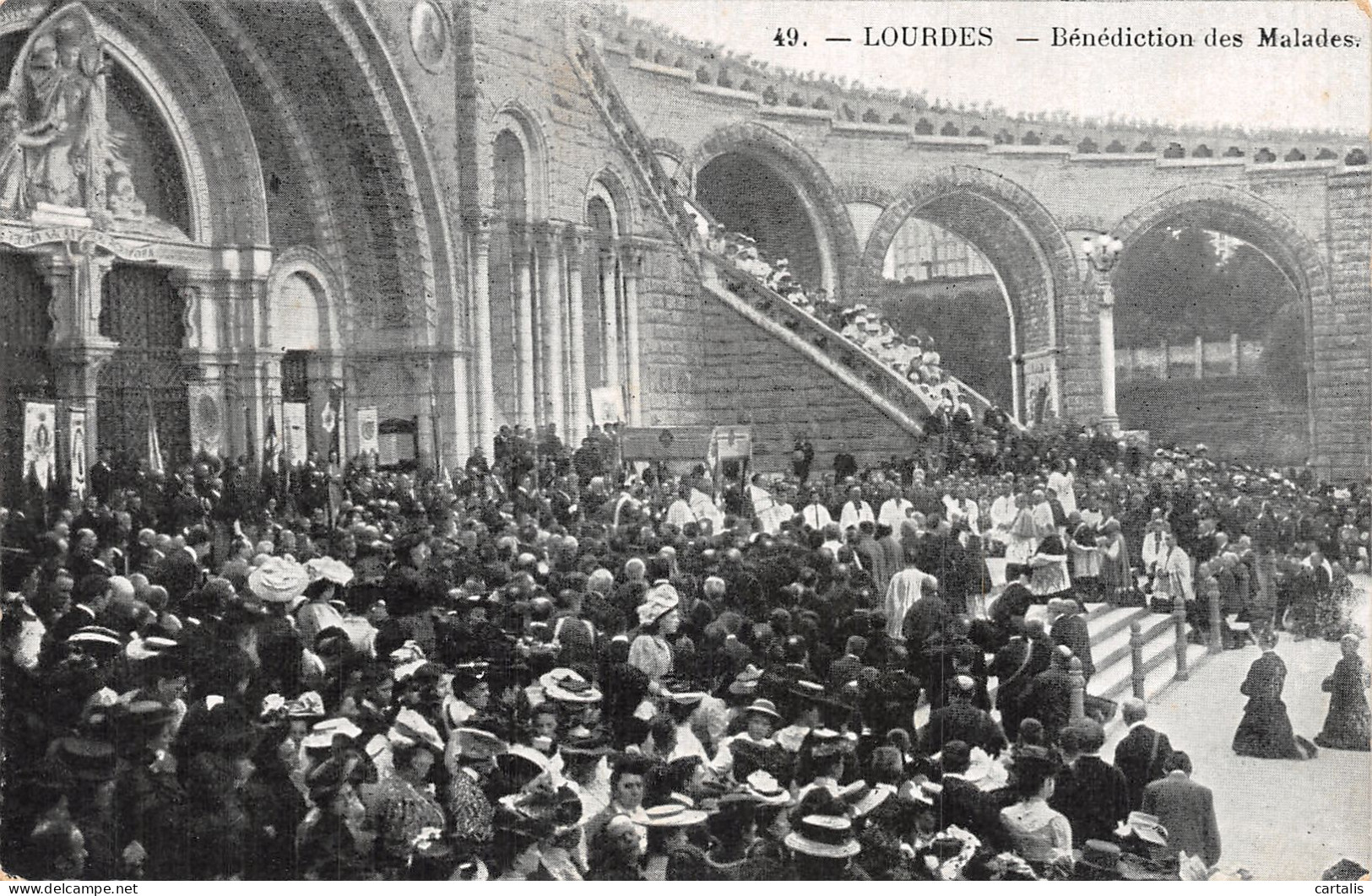 65-LOURDES-N°4460-G/0189 - Lourdes