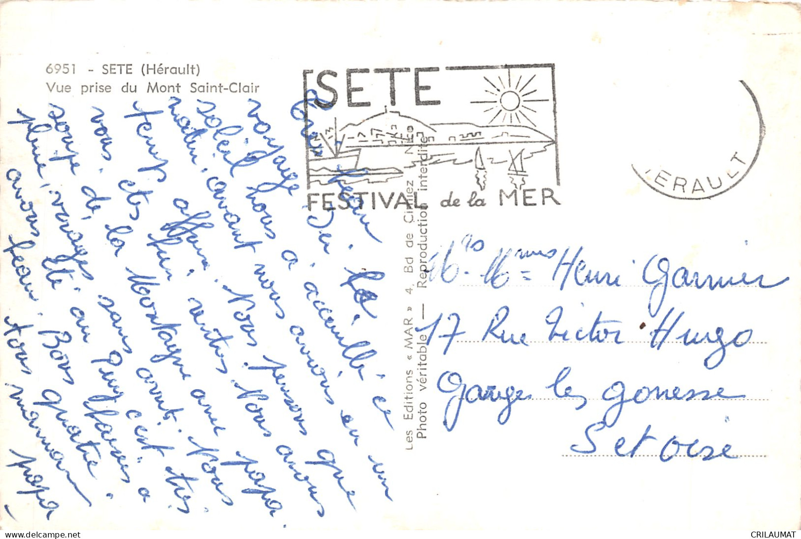 34-SETE-N°T5090-F/0127 - Sete (Cette)