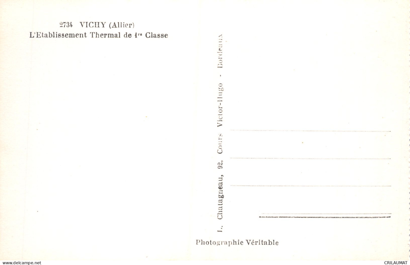 03-VICHY-N°T5090-F/0105 - Vichy