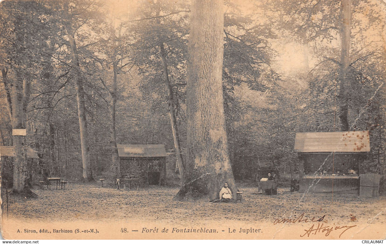 77-FONTAINEBLEAU LA FORET-N°T5090-E/0233 - Fontainebleau