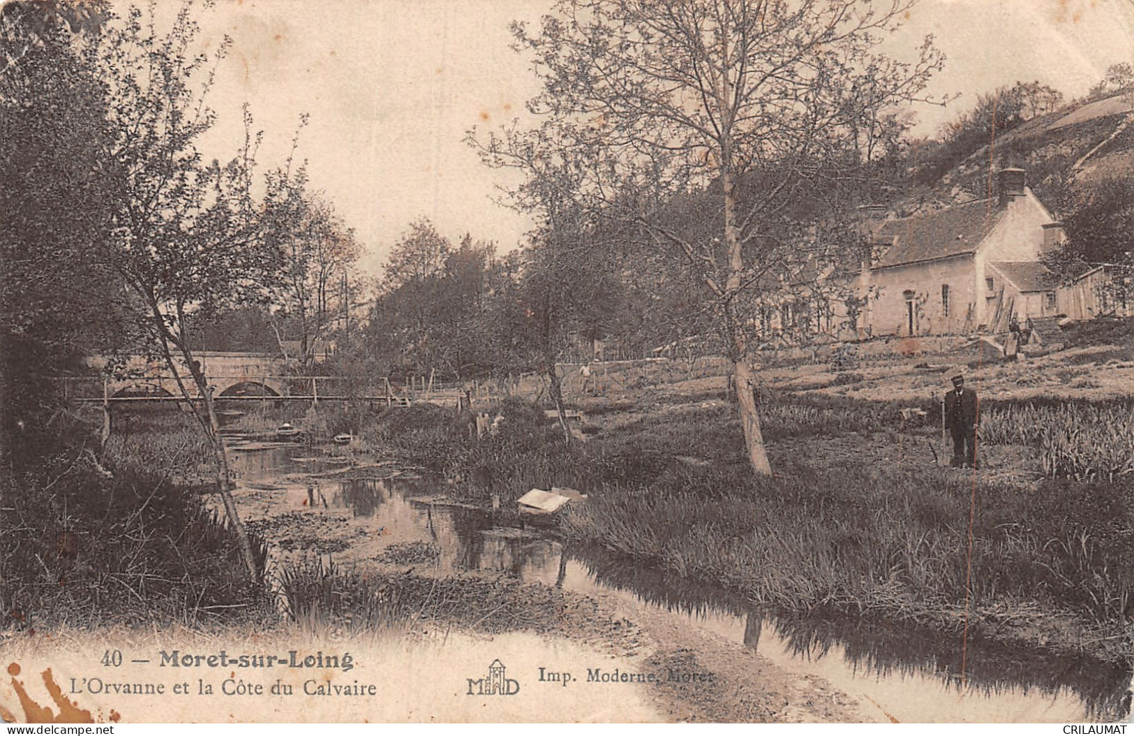 77-MORET SUR LOING-N°T5090-D/0363 - Moret Sur Loing