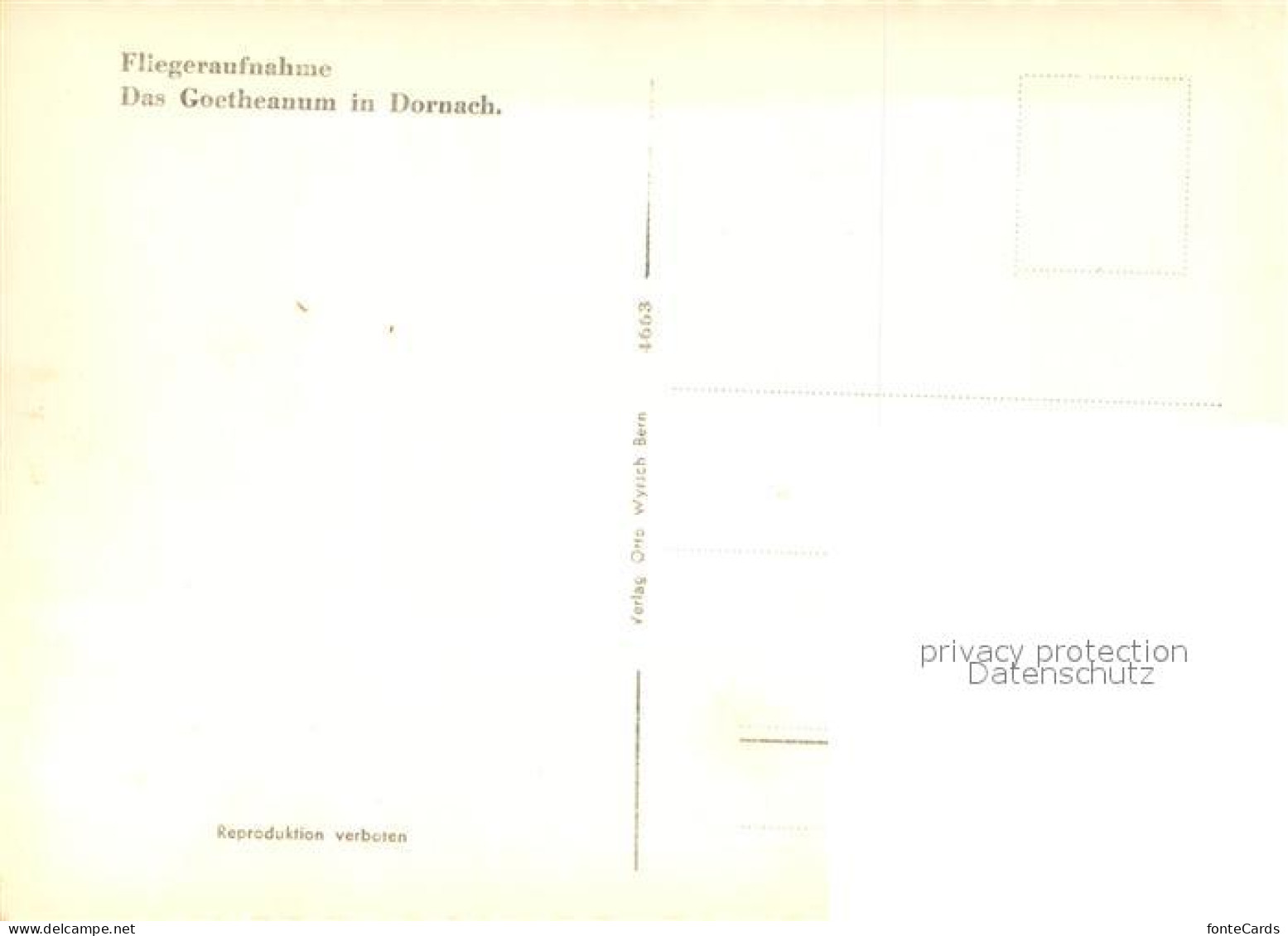 13707465 Dornach SO Das Goetheanum Fliegeraufnahme Dornach SO - Sonstige & Ohne Zuordnung