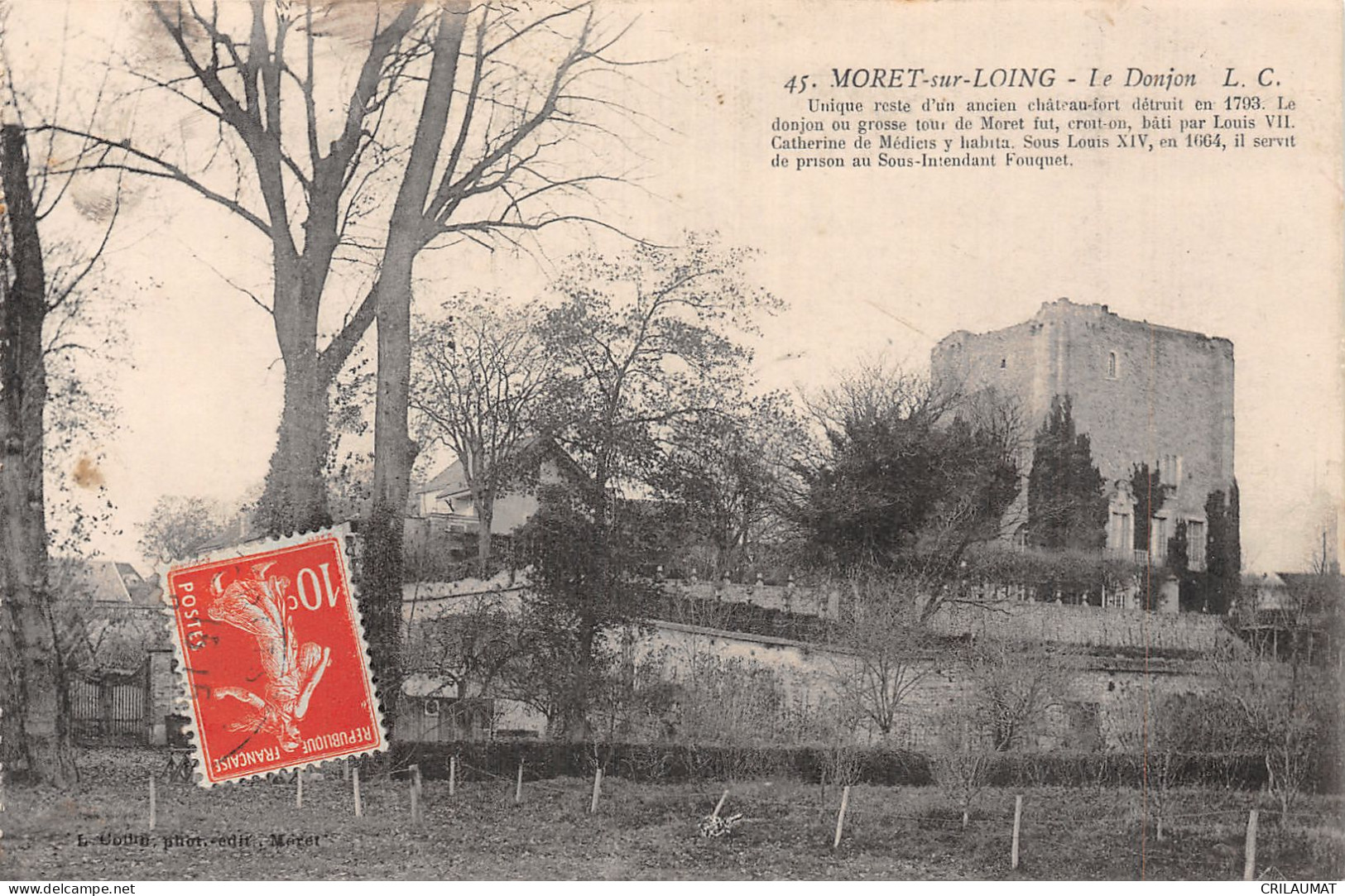 77-MORET SUR LOING-N°T5090-D/0327 - Moret Sur Loing