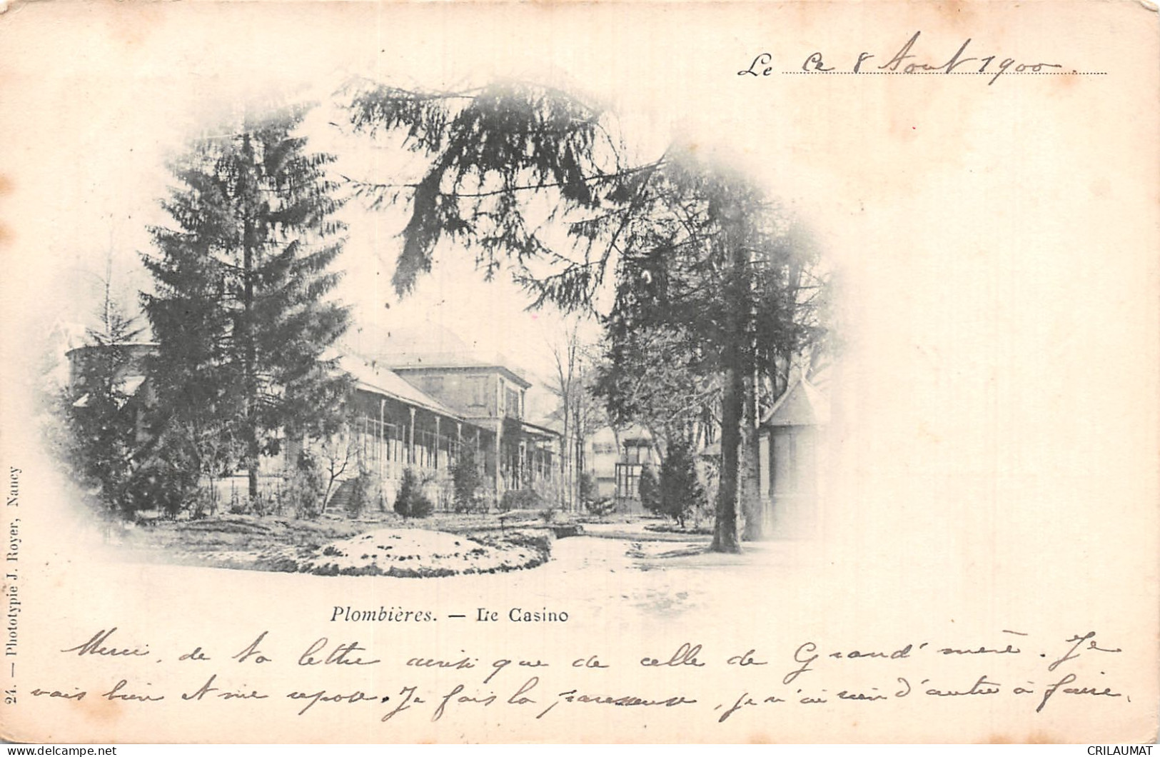 88-PLOMBIERES-N°T5090-D/0313 - Plombieres Les Bains