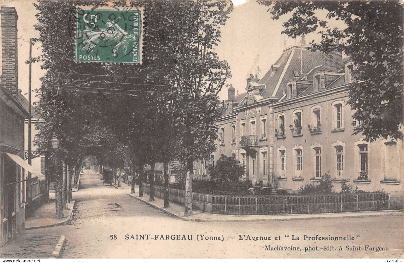 89-SAINT FARGEAU-N°4461-C/0209 - Saint Fargeau