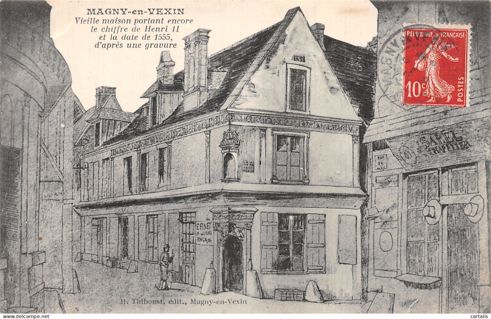 95-MAGNY EN VEXIN-N°4461-B/0057 - Magny En Vexin