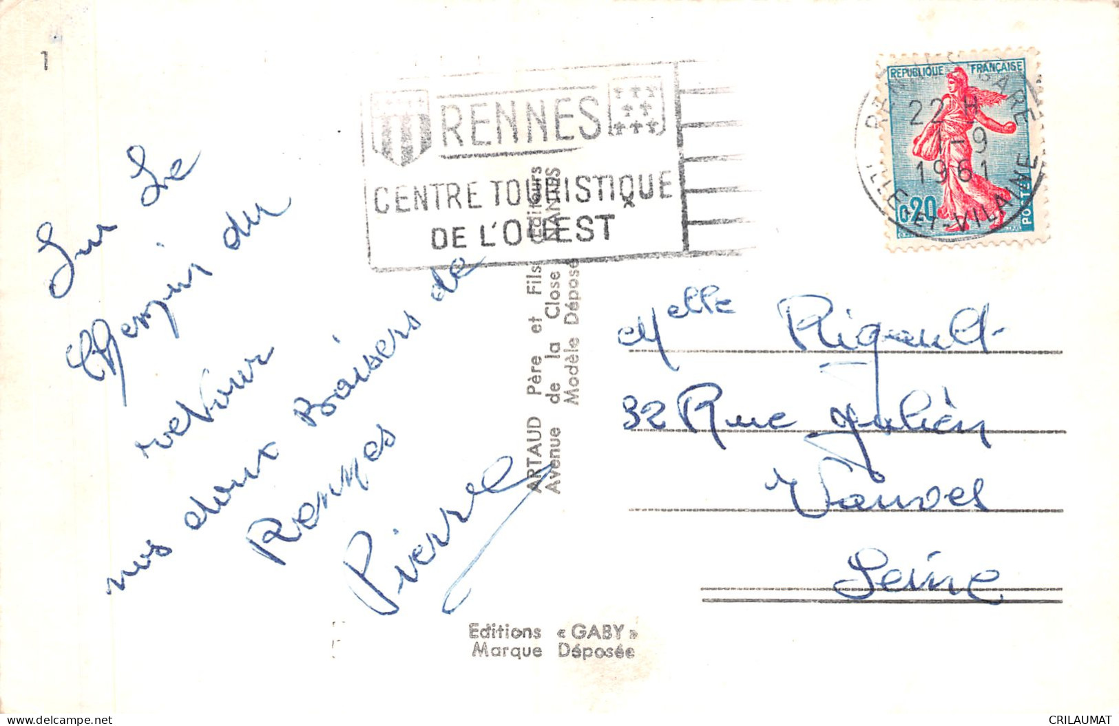 35-RENNES-N°T5091-A/0183 - Rennes