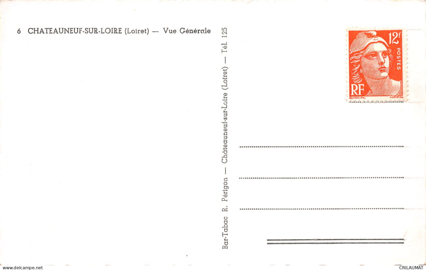 45-CHATEAUNEUF SUR LOIRE-N°T5091-A/0115 - Andere & Zonder Classificatie