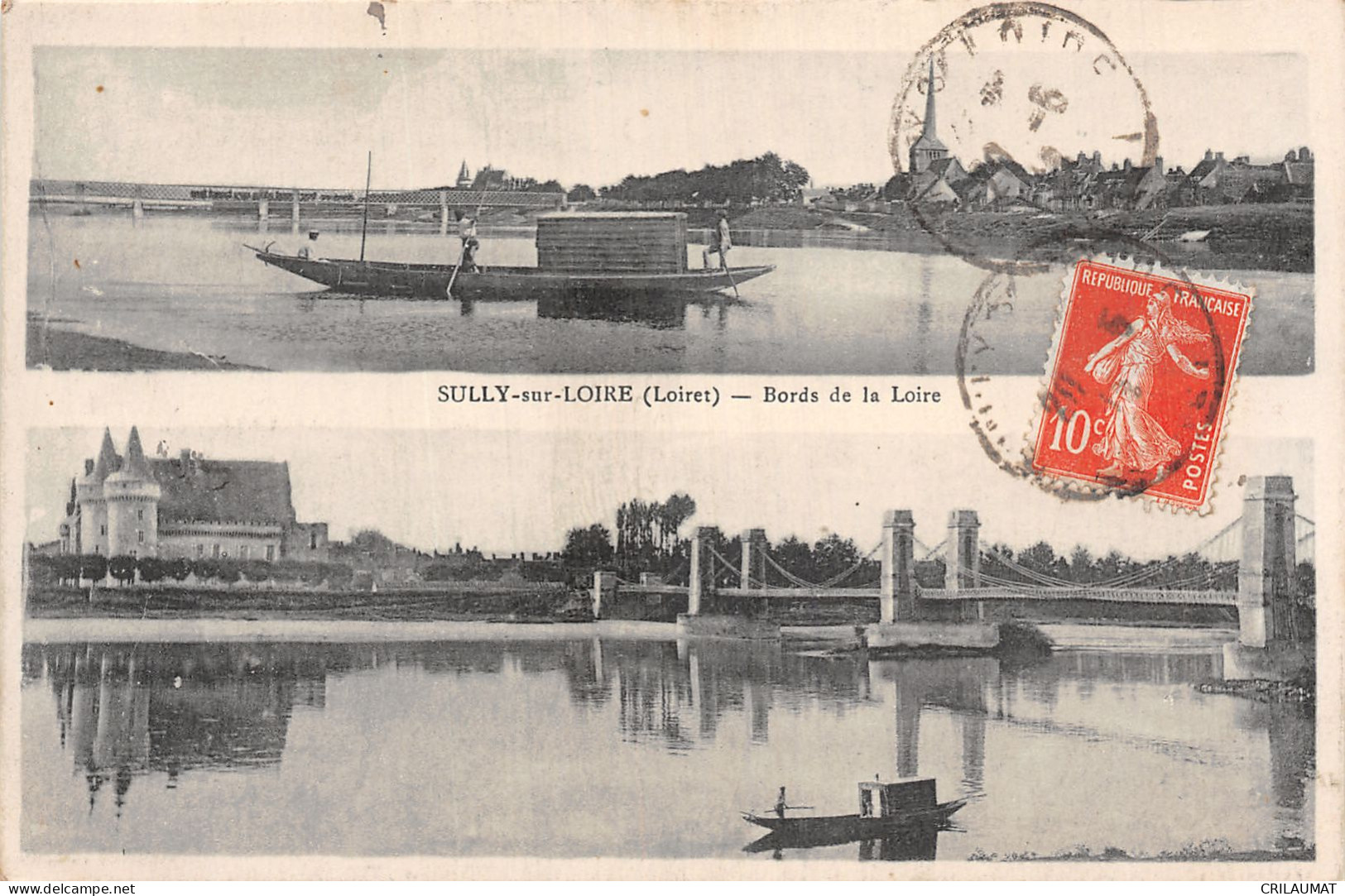 45-SULLY SUR LOIRE-N°T5091-A/0105 - Sully Sur Loire