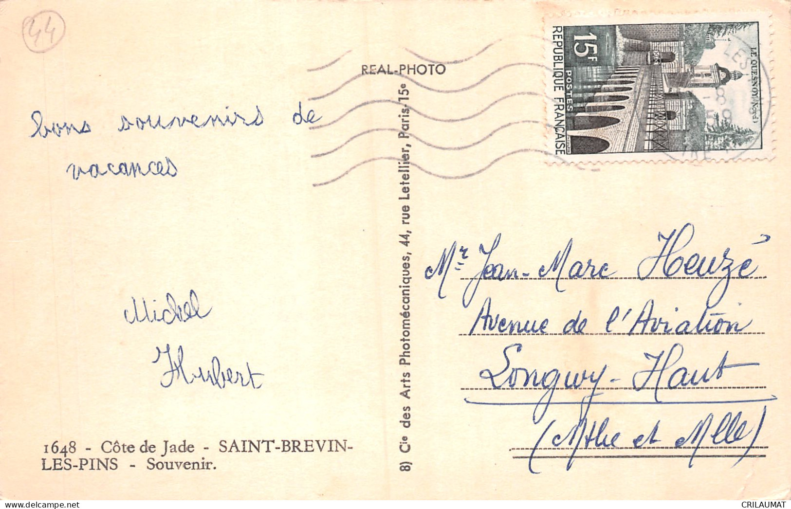44-SAINT BREVIN LES PINS-N°T5091-A/0031 - Saint-Brevin-les-Pins